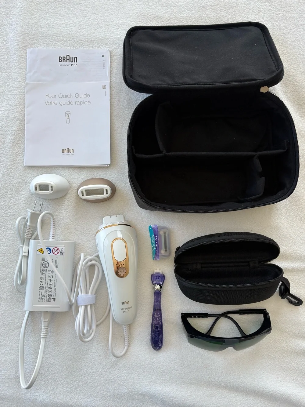 Braun Silk-Expert Pro5 Intense Pulsed Light IPL Hair Removal System - White